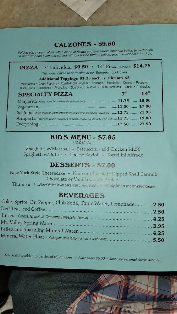 Ambrosia at Angels Italian Restaurant & Bar Menu image 3
